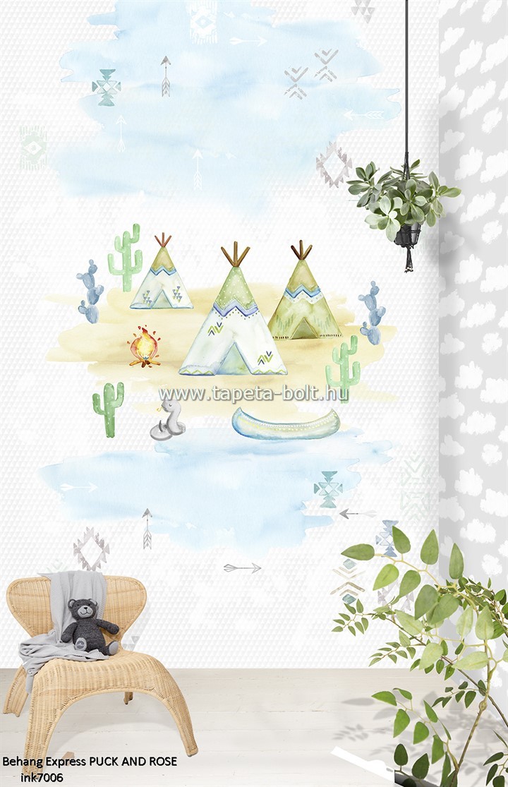 Behang Express PUCK AND ROSE ink7006