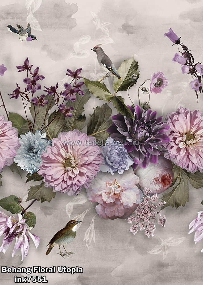 Behang Floral Utopia ink7551