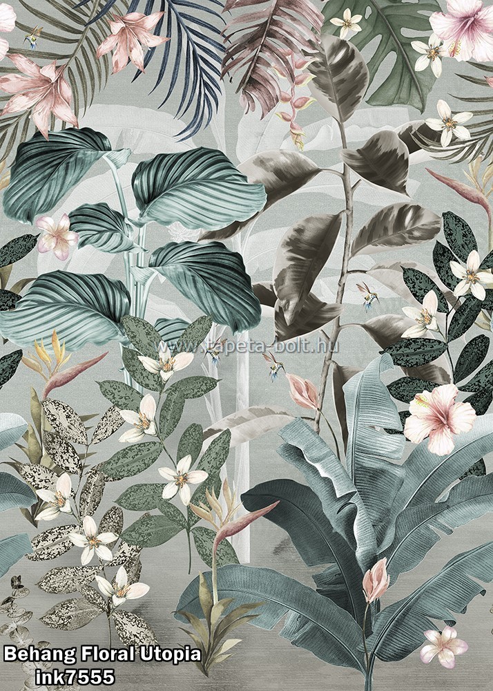 Behang Floral Utopia ink7555