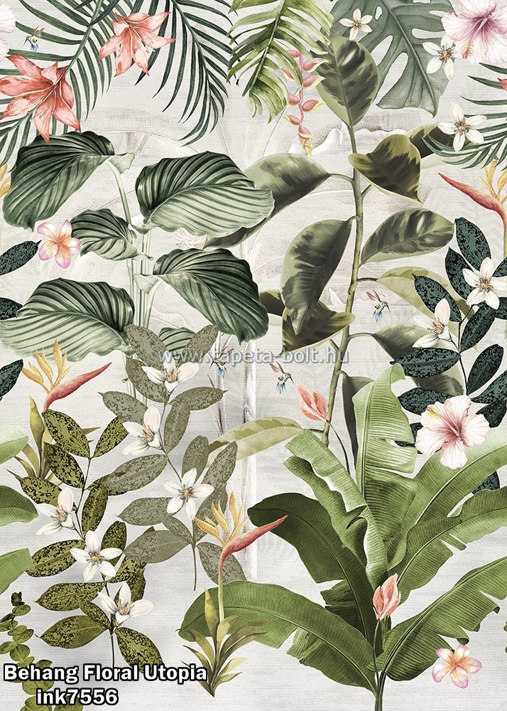 Behang Floral Utopia ink7556