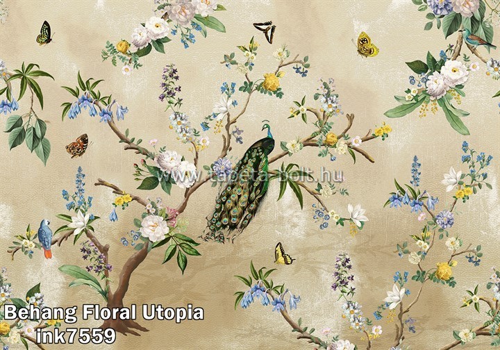 Behang Floral Utopia ink7559