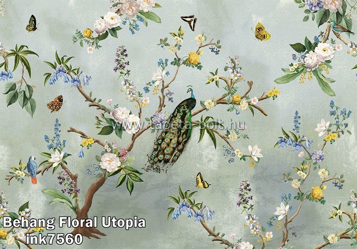 Behang Floral Utopia ink7560