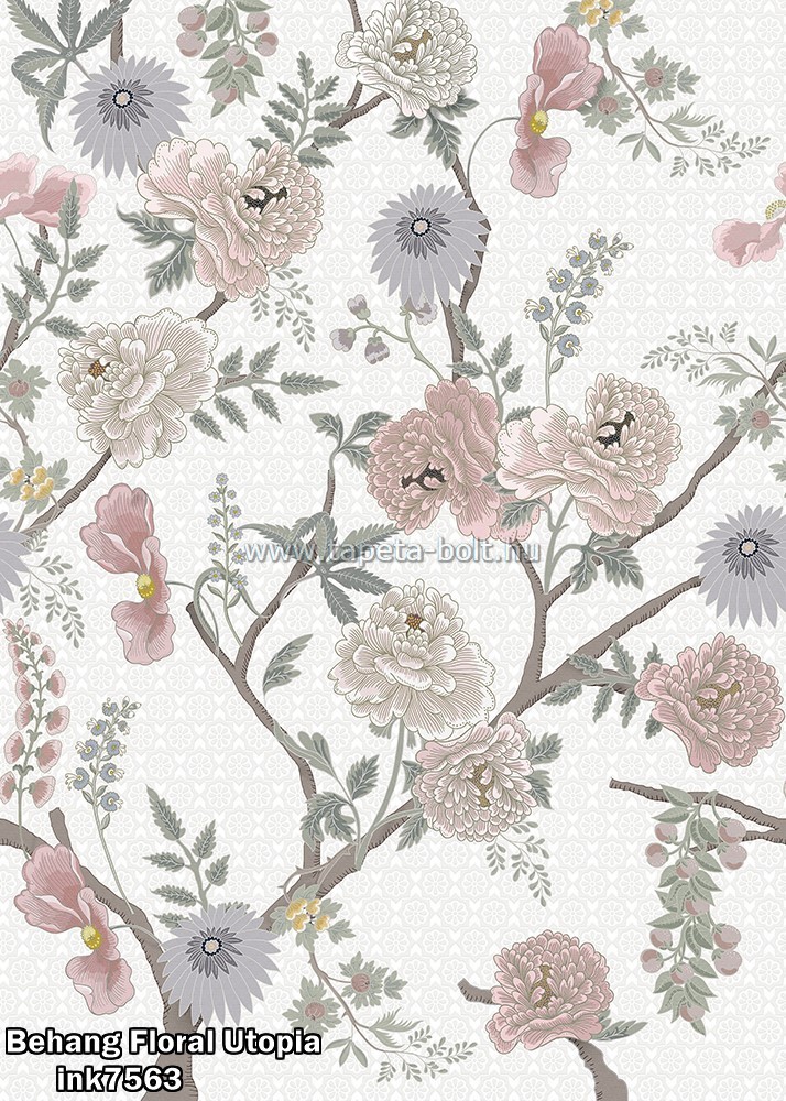 Behang Floral Utopia ink7563