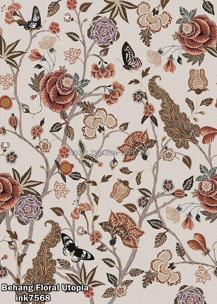 Behang Floral Utopia ink7568