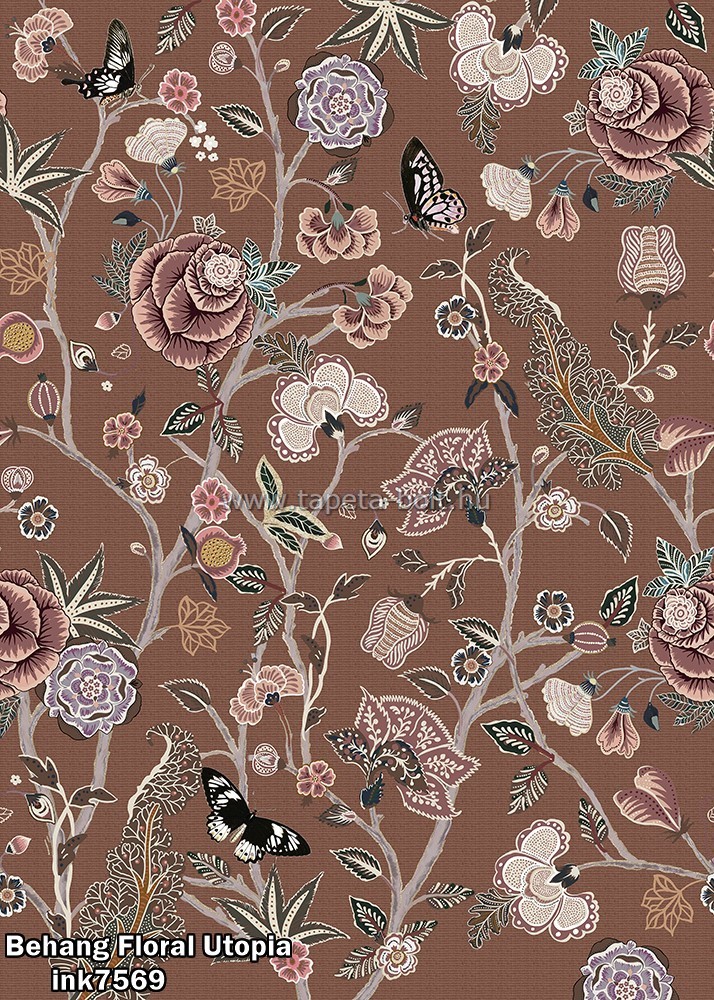 Behang Floral Utopia ink7569