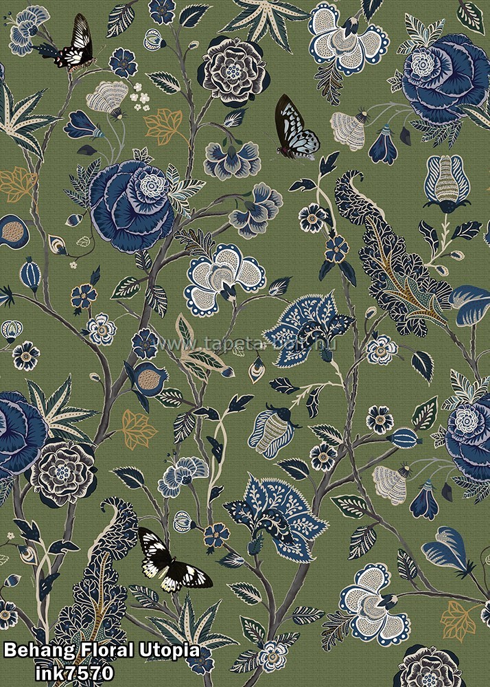 Behang Floral Utopia ink7570