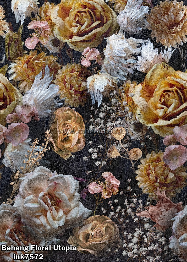 Behang Floral Utopia ink7572