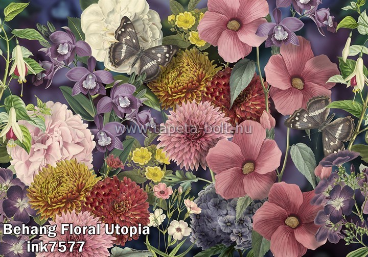 Behang Floral Utopia ink7577