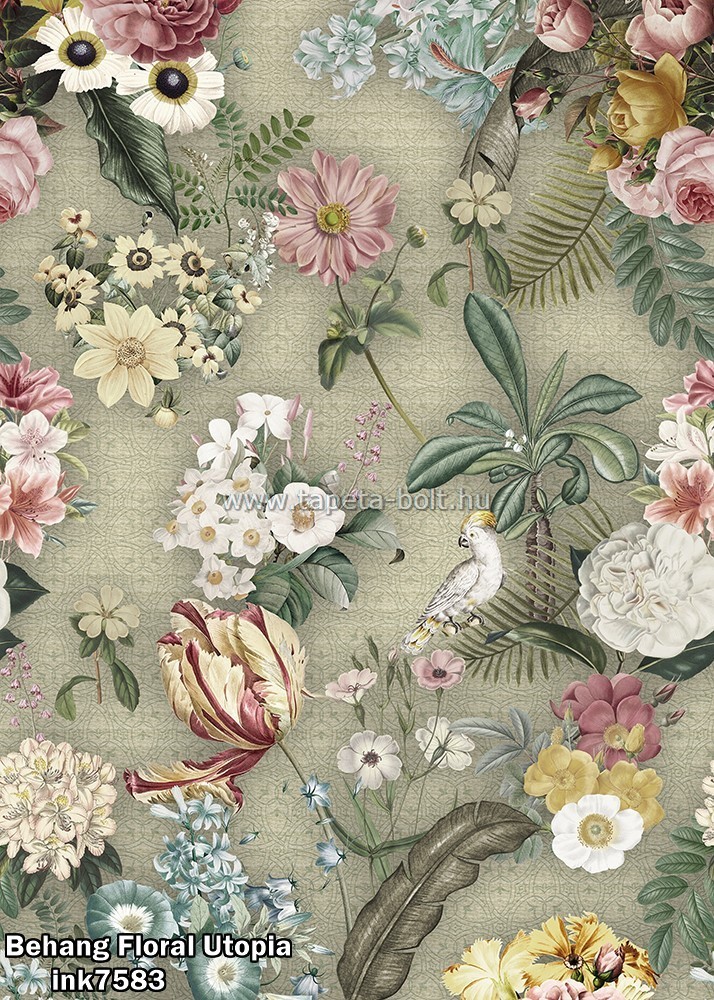 Behang Floral Utopia ink7583