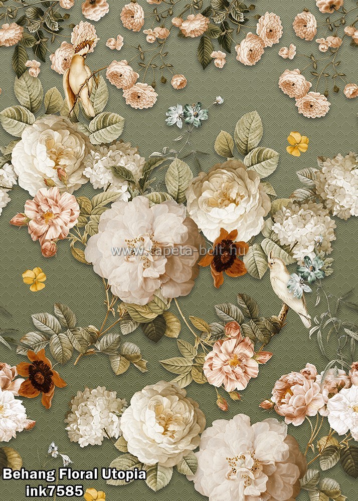 Behang Floral Utopia ink7585