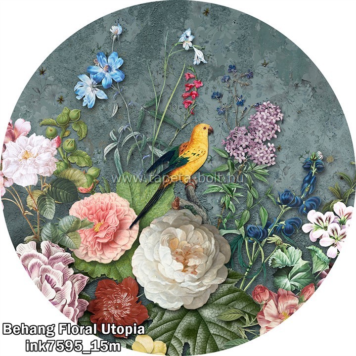 Behang Floral Utopia ink7595 15m