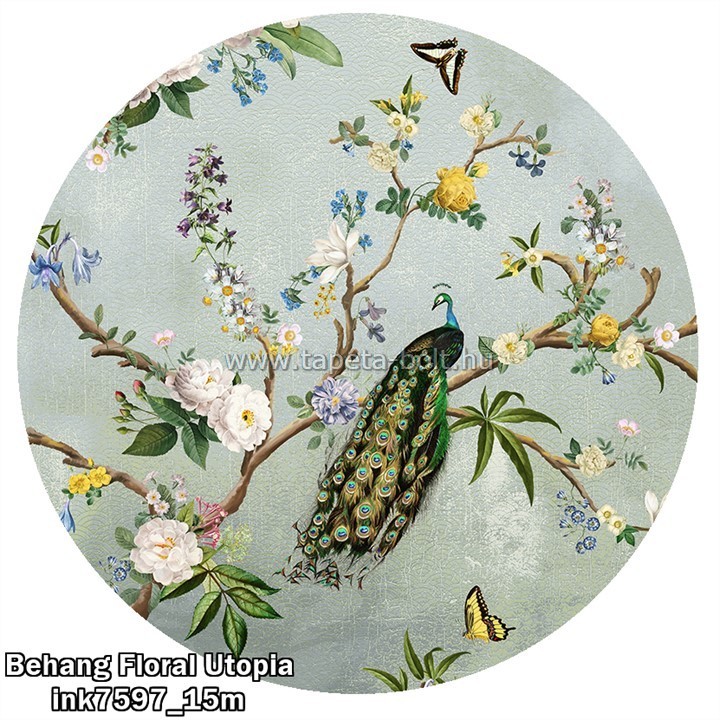 Behang Floral Utopia ink7597 15m