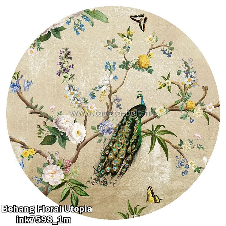 Behang Floral Utopia ink7598 1m