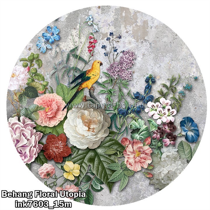 Behang Floral Utopia ink7603 15m