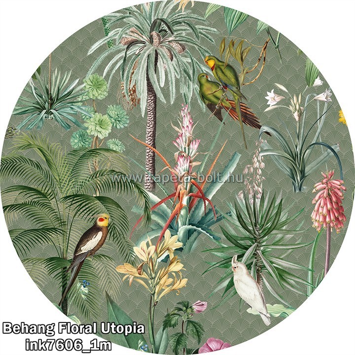 Behang Floral Utopia ink7606 1m