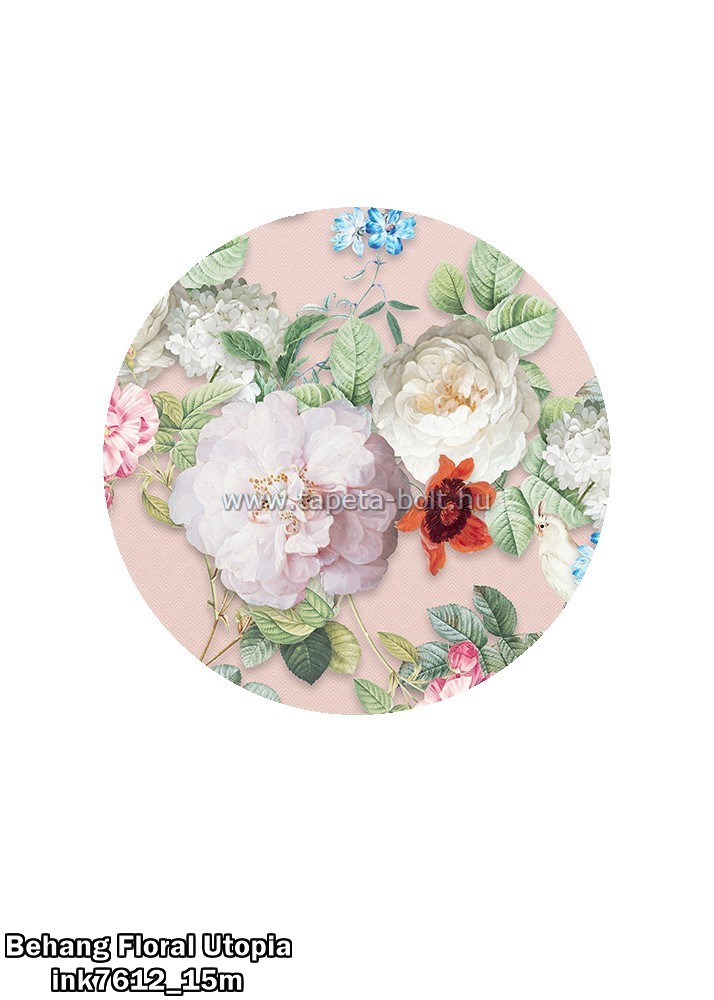 Behang Floral Utopia ink7612 15m