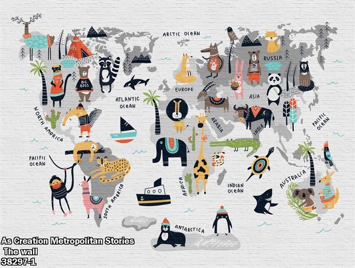 As Creation Metropolitan Stories The wall 38297-1
