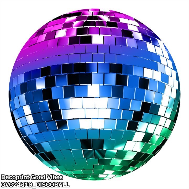 Decoprint Good Vibes GVC24310 DISCOBALL