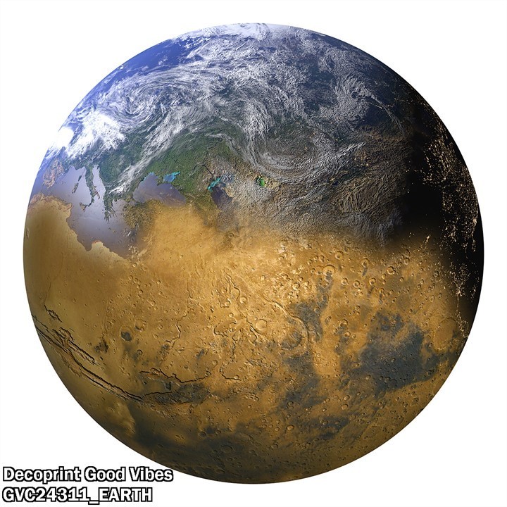 Decoprint Good Vibes GVC24311 EARTH