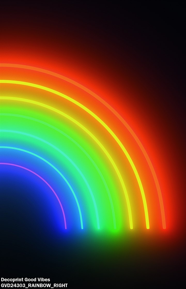 Decoprint Good Vibes GVD24303 RAINBOW RIGHT