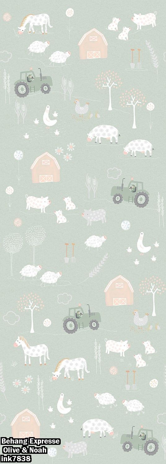 Behang Expresse Olive and Noah ink7838