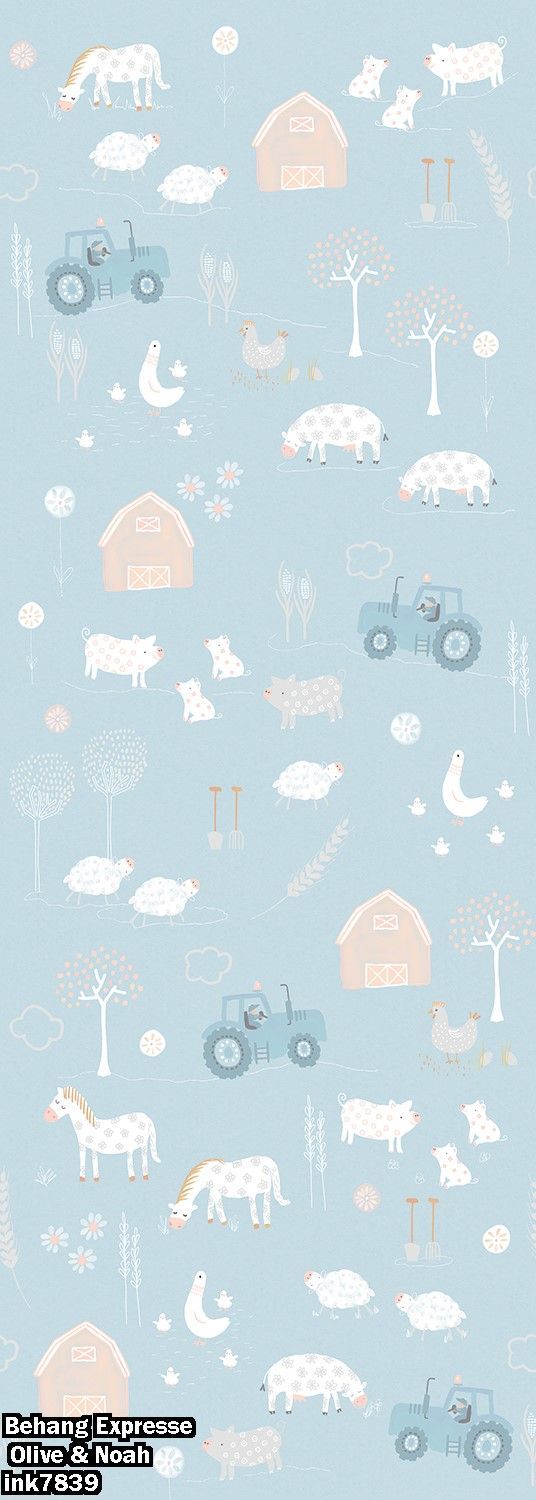 Behang Expresse Olive and Noah ink7839