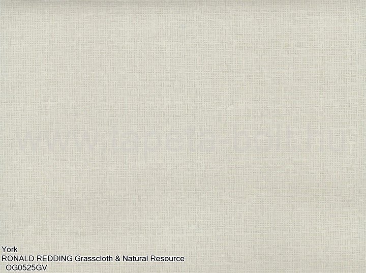 York Ronald Redding Grasscloth & Natural Resource Og0525Gv