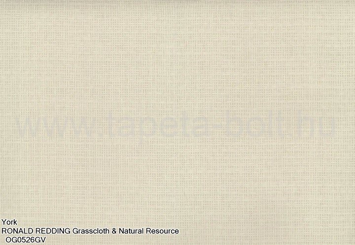 York Ronald Redding Grasscloth & Natural Resource Og0526Gv